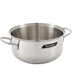BARAZZONI CASSERUOLA ACCIAIO INOX BONITA 2 MANICI