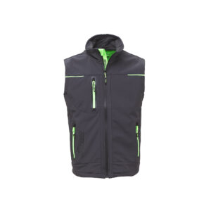 U-POWER GILET UNIVERSE ASPHALT GREY GREEN