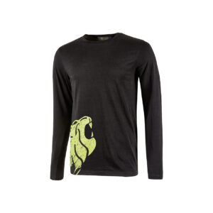 U-POWER MAGLIA MANICA LUNGA ALIEN BLACK CARBON